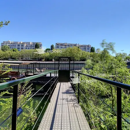 Vakantiehuis Grande Peniche Climatisee Avec Terrasse - Proche Paris *